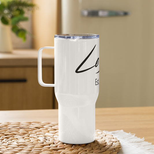 LeBuc Travel mug with a handle
