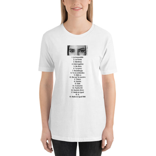Unisex T-Shirt - Tracklist